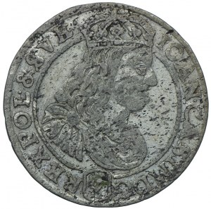 John II Casimir, sixpence 1667 Bydgoszcz