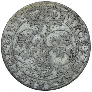 John II Casimir, sixpence 1667 Bydgoszcz