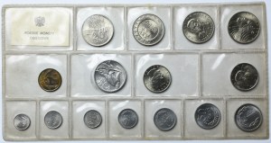 Communist Party Set, Polish Circulating Coins 1949-1976 (15pcs.) SET.