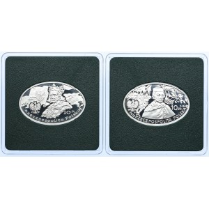 10 złotych 2010 Grunwald, Kłuszyn (2szt.)