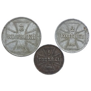 Zestaw kopiejek OST 1916 (3szt.)