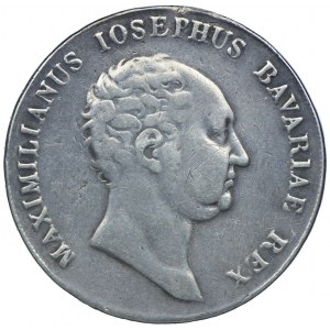 Niemcy, Bawaria, Maksymilian I Józef, talar 1825, Monachium