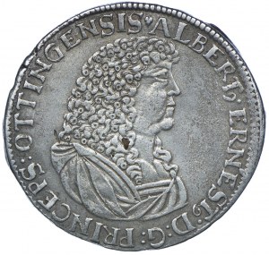 Germany, Öttingen, Albert Ernest, 60 krajcars 1676
