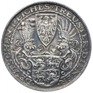 Deutschland, Medaille 1927, 80 Jahre Hindenburg