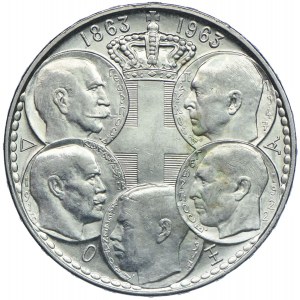 Greece, 30 drachmas 1963 Berlin, 100th anniversary of Dynasty reign