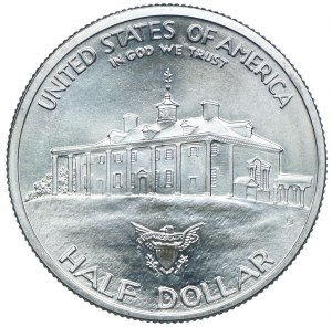 USA, George Washington, 1/2 dollar 1982