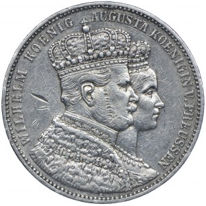 Deutschland, Preußen, Wilhelm I., Krönungstaler 1861 A, Berlin