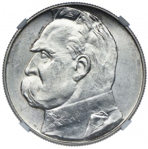 10 oro 1937, Józef Piłsudski, NGC MS62
