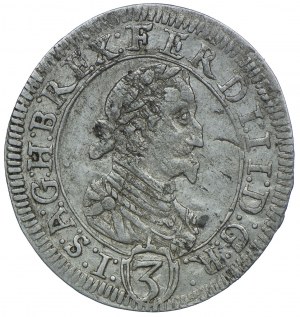 Austria, Ferdinando II, 3 krajcars 1624, Graz