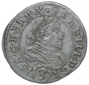 Austria, Ferdinando II, 3 krajcars 1628, Graz