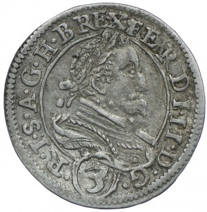 Austria, Ferdinand II, 3 krajcars 1630, Graz