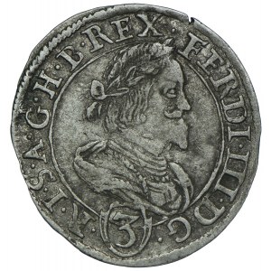 Austria, Ferdynand II, 3 krajcary 1639, Graz
