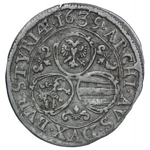 Austria, Ferdynand II, 3 krajcary 1639, Graz