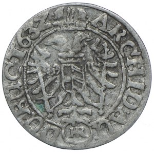 Śląsk, Śląsk pod panowaniem habsburskim, Ferdynand II, 3 krajcary 1632 HR, Wrocław