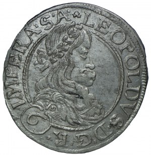 Austria, Leopold I, 6 krajcars 1665, Prague