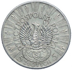 5 gold 1934, Józef Piłsudski - Rifleman's Eagle