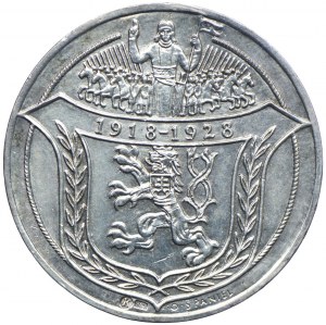 Czech Republic, medal 1928 - JSEM RAŽEN Z ČESKÉHO KOVU