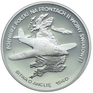 100,000 zl 1991, Polish Soldier on the fronts of World War II - Battle of Britain 1940