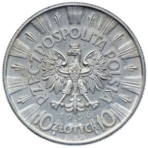 10 Zloty 1936, Józef Piłsudski