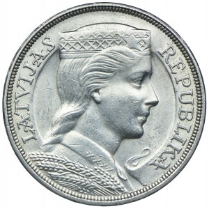 Latvia, 5 lats 1931, London