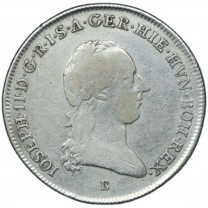 Niderlandy Austriackie, Józef II, 1/4 talara 1788 B, Kremnica