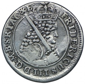 Germany, Prussia, Frederick III, ort 1698 SD, Königsberg