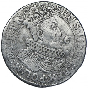 Sigismund III Vasa, ort 1624, Gdańsk