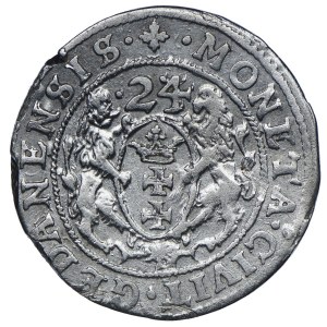 Zygmunt III Waza, ort 1624, Gdańsk