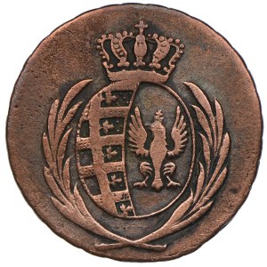 Duché de Varsovie, Frédéric Auguste Ier, 3 pennies 1812, IB, Varsovie