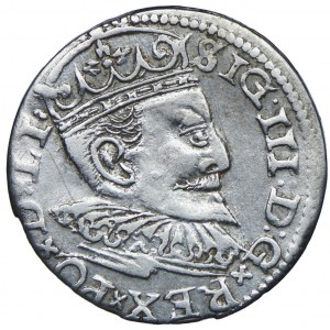 Zygmunt III Waza, trojak 1596, Ryga
