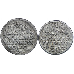 Zygmunt III Waza, trojak 1624 (2szt.)