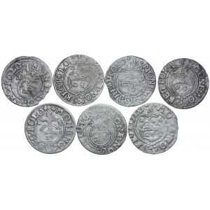 Zygmunt III Waza, półtorak 1621-25 (7szt.)
