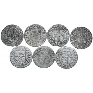 Zygmunt III Waza, półtorak 1621-25 (7szt.)