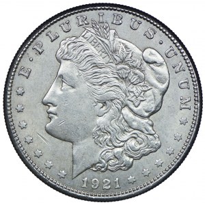 USA, 1 dolar 1921 Morgan, Filadelfia