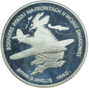 100,000 zl 1991, Polish Soldier on the fronts of World War II - Battle of Britain 1940