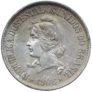 Brazylia, Republika, 500 reis 1906 Rio de Janerio