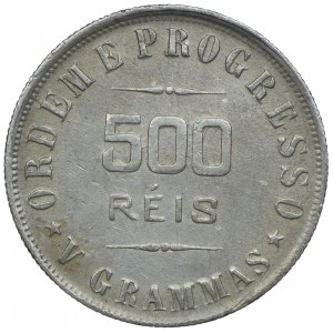 Brazylia, Republika, 500 reis 1906 Rio de Janerio