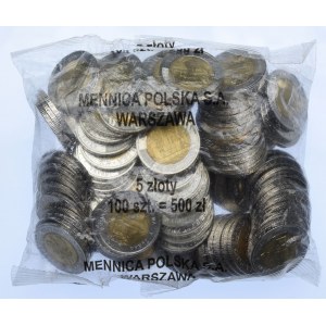 Woreczek bankowy, 5 złotych 2021, Żuraw w Gdańsku (100szt.)