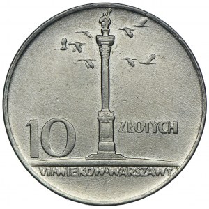 10 złotych 1966, Mała Kolumna