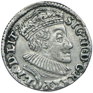 Zygmunt III Waza, trojak 1589, Olkusz