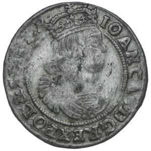 Jan II Kazimierz, szóstak 1667 AT, Kraków