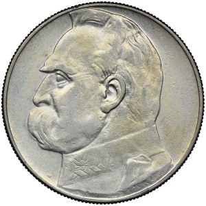 10 zloty 1937, Józef Piłsudski