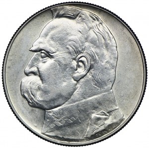 10 zloty 1935, Józef Piłsudski