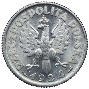 1 złoty 1924, Kobieta i kłosy, Paryż