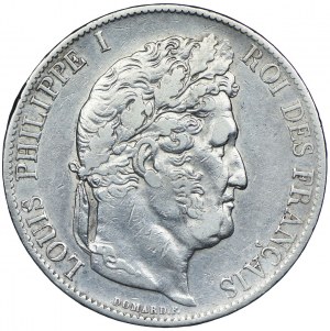 France, Louis Philippe I, 5 francs 1846 A, Paris