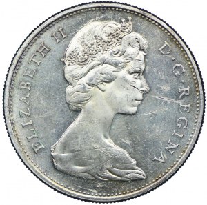 Canada, Elizabeth II, 1 dollar 1965