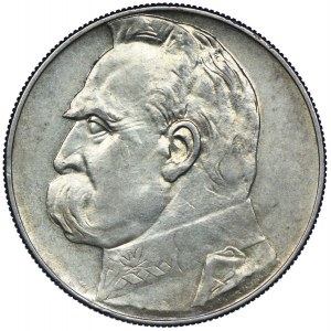 10 zlotys 1936, Jozef Pilsudski