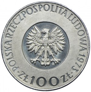 100 zloty 1973, Nicolaus Copernicus, SAMPLE Nickel