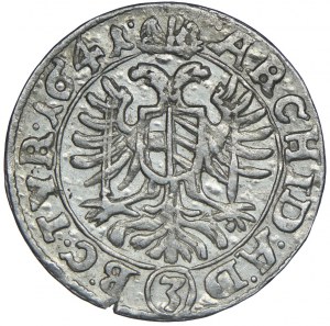 Austria, Ferdinand III, 3 krajcars 1641, Vienna