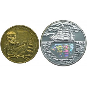 Zestaw III RP, 2 złote, 10 złotych 2007, Konrad Korzeniowski (2szt.)